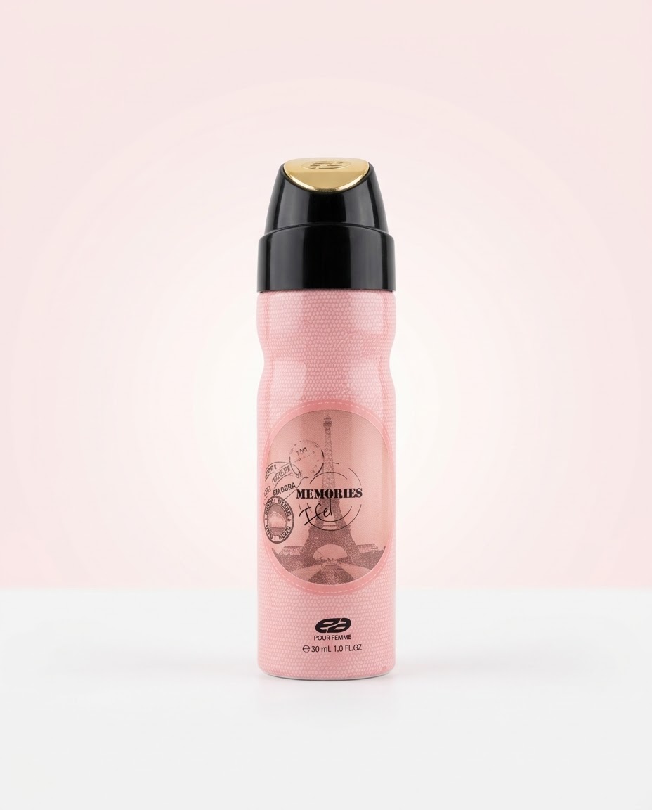 عطر جیبی زنانه عماد آرا رایحه MEMORIES IFEL حجم 30 میل