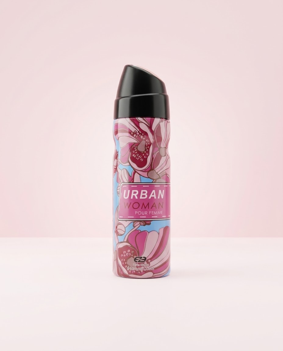 عطر جیبی زنانه عماد آرا رایحه URBAN حجم ۳۰ میل
