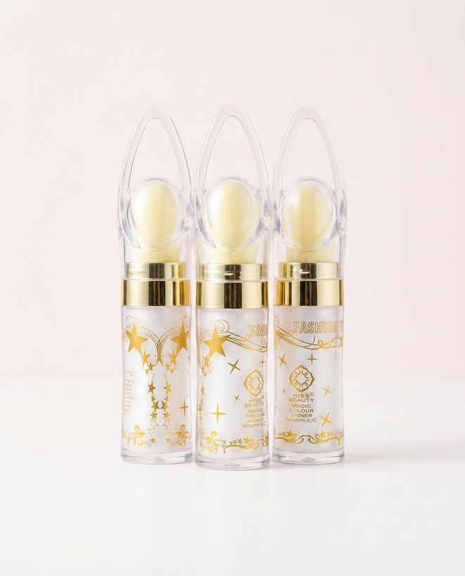 هایلایتر و شیمر پودری صورت و بدن KISS BEAUTY